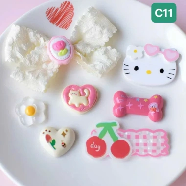 Charm Gắn Dép Sticker Mini Cute Nhiều Mẫu Ngẫu Nhiên Phụ Kiện Trang Trí Giá 25.000 VNĐ 5 Charm Gắn Dép Sticker Mini Cute Nhiều Mẫu Ngẫu Nhiên Phụ Kiện Trang Trí Giá 25.000 VNĐ 5