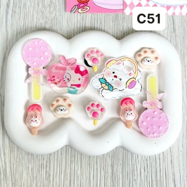 Charm Gắn Dép Sticker Mini Cute Nhiều Mẫu Ngẫu Nhiên Phụ Kiện Trang Trí Giá 25.000 VNĐ 44 Charm Gắn Dép Sticker Mini Cute Nhiều Mẫu Ngẫu Nhiên Phụ Kiện Trang Trí Giá 25.000 VNĐ 44