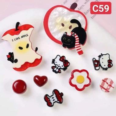 Charm Gắn Dép Sticker Mini Cute Nhiều Mẫu Ngẫu Nhiên Phụ Kiện Trang Trí Giá 25.000 VNĐ 50 Charm Gắn Dép Sticker Mini Cute Nhiều Mẫu Ngẫu Nhiên Phụ Kiện Trang Trí Giá 25.000 VNĐ 50