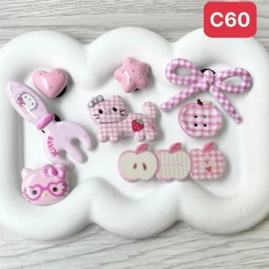 Charm Gắn Dép Sticker Mini Cute Nhiều Mẫu Ngẫu Nhiên Phụ Kiện Trang Trí Giá 25.000 VNĐ 51 Charm Gắn Dép Sticker Mini Cute Nhiều Mẫu Ngẫu Nhiên Phụ Kiện Trang Trí Giá 25.000 VNĐ 51