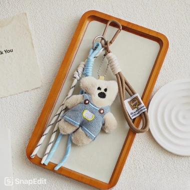 Charm gấu bông mini siêu dễ thương - Giá ưu đãi 65.000 VND, mềm mại, quà tặng lý tưởng 3