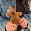Charm túi gấu teddy - Móc khóa đeo túi xách 29.999đ, thiết kế dễ thương, giá ưu đãi 4
