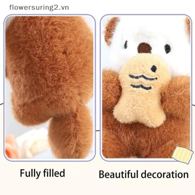 Charm Túi Móc Khóa Động Vật Cuddly Sang Trọng - Phụ Kiện Dễ Thương Cho Ba Lô - 65.560₫ 5