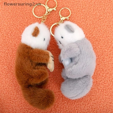 Charm Túi Móc Khóa Động Vật Cuddly Sang Trọng - Phụ Kiện Dễ Thương Cho Ba Lô - 65.560₫ 6