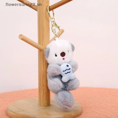 Charm Túi Móc Khóa Động Vật Cuddly Sang Trọng - Phụ Kiện Dễ Thương Cho Ba Lô - 65.560₫ 7