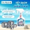 Chất tẩy đa năng Dr Natro 500ml công nghệ ION siêu sạch và tặng Miếng nhám 6