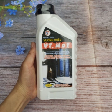 Chất tẩy đa năng Vương Triều 800ml Tẩy trắng gạch men sàn nhà cặn canxi giá 54.000đ 3