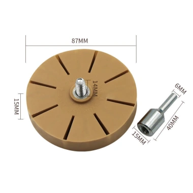 Chất tẩy keo bánh xe 12cm ZW49 - Loại bỏ keo nhanh, giá ưu đãi 88.294 VND 3