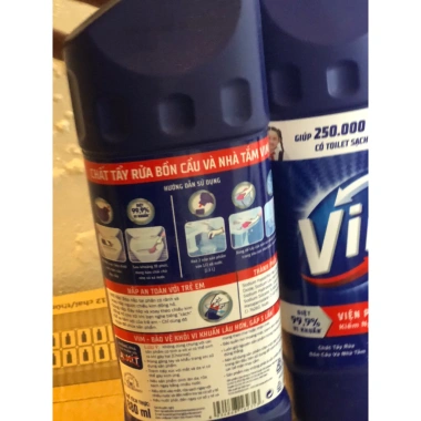 Chất Tẩy Rửa Bồn Cầu & Nhà Tắm Vim 500ml-880ml - Siêu sạch, giá ưu đãi 36.000đ