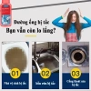 Chất tẩy rửa cống giá 119k - Làm sạch bồn rửa, cống, bồn cầu, khử mùi hôi 2