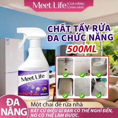 Chất tẩy rửa đa năng 500ml - Tẩy kính, vòi sen, bếp, bồn sứ, chậu tắm, gạch men, gương soi - Giá 61.667đ