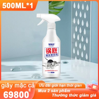 Chất tẩy rửa đáy nồi 500ml - Nước lau bếp tẩy dầu mỡ, sạch vết đen, bếp sáng bóng 10