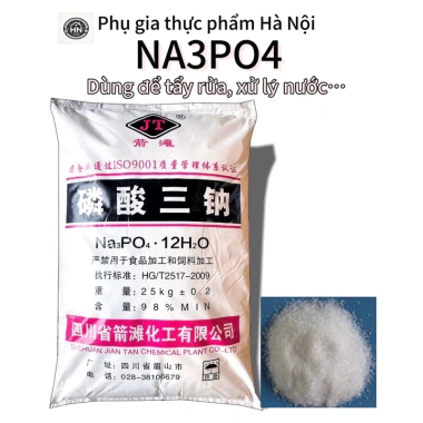 Chất tẩy rửa Na3PO4 Trisodium Phosphate 1kg - Xử lý nước hiệu quả, giảm giá 60.000 VND