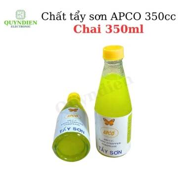 Chất tẩy sơn APCO 350ml kim loại, nhựa, tường - Trắng, giá 37.000₫ Linh kiện Quỳnh Diễn