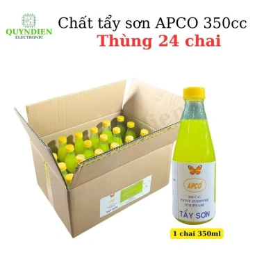 Chất tẩy sơn APCO 350ml kim loại, nhựa, tường - Trắng, giá 37.000₫ Linh kiện Quỳnh Diễn 2