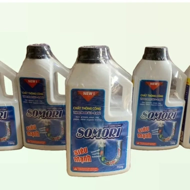 Chất Thông Đường Ống Bệt Vệ Sinh SOMORI 750g - Tắc Nghẽn Hiệu Quả, Giá 73.000₫