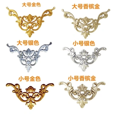 Châu Âu- Nội Thất Nhựa Hoa Cửa Trượt, Góc, Vỉ Tủ Giày & Tủ Rượu Decal 138.494₫ 3