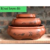 Chậu Bonsai chữ nhật màu vàng tàu 3 size - Giá ưu đãi 380.000đ, chất lượng cao 7