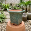 Chậu Cây Cảnh Gốm Bát Tráng Men Hỏa Xanh Ngọc S – Bonsai Mini, Sen Đá, Phong Thủy 100k 6