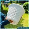 Chậu cây hoạ tiết La Mã giả mây đan - Trang trí nhà, phòng làm việc, giá 29.000 10