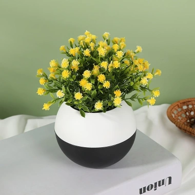 Chậu cây mô phỏng Gypsophila có hoa - Trang trí bàn làm việc, giá ưu đãi 40.000₫ 5 Chậu cây mô phỏng Gypsophila có hoa - Trang trí bàn làm việc, giá ưu đãi 40.000₫ 5