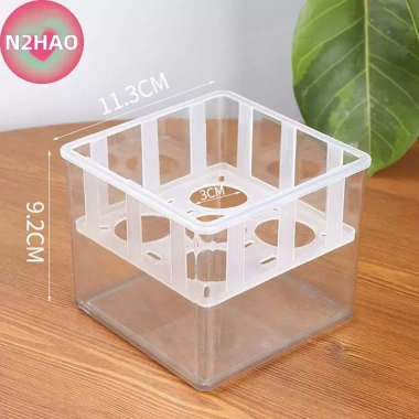 Chậu Cây Tự Tưới N2HAO 1 Nhựa Hai Lớp Trong Suốt - Hấp Thụ Nước, Giá 60.610₫ 6