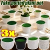 Chậu cây xanh nhân tạo - Đồ trang trí bàn, văn phòng, hiên nhà, chỉ 46.750₫