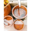 Chậu đa năng gốm 7: rửa rau, trồng sen, ngâm chân, nuôi cá, rửa tay - 139.000₫ 4