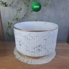Chậu để bàn gôm sứ cao cấp, chậu trồng cây vân đá sang trọng - Giá chỉ 78.000đ 7
