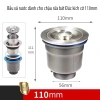 Chậu Đúc Bầu Xả Thoát Nước 110mm & 140mm - Bộ Chậu Rửa Bát, Giá Ưu Đãi 45.000₫