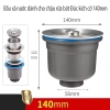 Chậu Đúc Bầu Xả Thoát Nước 110mm & 140mm - Bộ Chậu Rửa Bát, Giá Ưu Đãi 45.000₫ 2