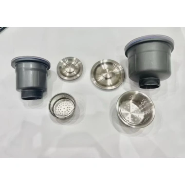 Chậu Đúc Bầu Xả Thoát Nước 110mm & 140mm - Bộ Chậu Rửa Bát, Giá Ưu Đãi 45.000₫