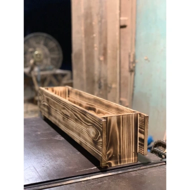 Chậu gỗ cổ điển 70x15x15cm - Gỗ tự nhiên, thiết kế sang trọng, giảm giá 250.000đ 10