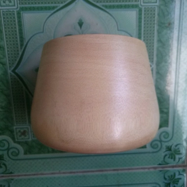 Chậu Gỗ Hình Bầu - Thiết Kế Độc Đáo, Gỗ Tự Nhiên, Thân Thiện Môi Trường, 98.000₫