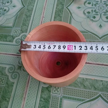 Chậu Gỗ Trồng Cây Trụ Tròn - Độc Đáo, Tự Nhiên, Thân Thiện Môi Trường, Giá 79.000 VND 5