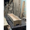 Chậu gỗ tự nhiên trồng cây 80x15x20cm - Giá ưu đãi 350.000 VND (giá gốc 430.500)
