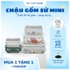 Chậu Gốm Sứ Ang Viền Mini - Chậu Cây Cảnh Độc Đáo Huy Nam, Giá 106.000 VND