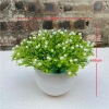 Chậu hoa cắm sẵn chiêm điểm hồng, hoa chuông xinh - Trang trí bàn, kệ, chỉ 69.000₫ 10