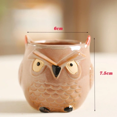 Chậu hoa hình chim cú mèo dễ thương phong cách Bắc Âu - Giá 69.340đ, giảm 21% 7