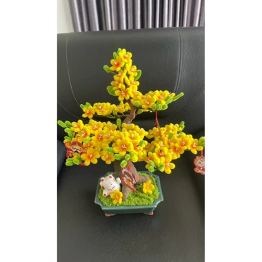 Chậu hoa mai kẽm Nhung để bàn - Thiết kế hiện đại, giá ưu đãi 420.000 VND, giảm 22%