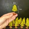 Chậu hoa mai tết mô hình 1:18 - cao 7cm x rộng 4cm, diorama, giảm giá 60.000₫ 8