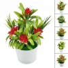 Chậu hoa Mini EHES Trang trí văn phòng và sân vườn ngoài trời, giá ưu đãi 31.208₫ 3