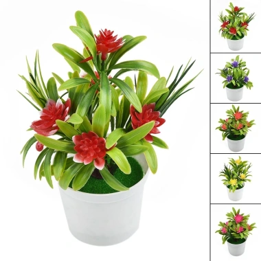 Chậu hoa Mini EHES Trang trí văn phòng và sân vườn ngoài trời, giá ưu đãi 31.208₫