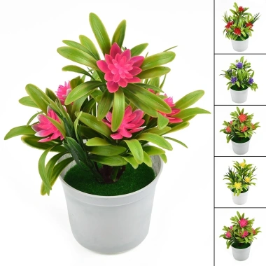 Chậu hoa Mini EHES Trang trí văn phòng và sân vườn ngoài trời, giá ưu đãi 31.208₫