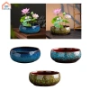 Chậu hoa thủy canh đa năng gốm tròn - Trồng sen tại nhà, chỉ 184.800₫