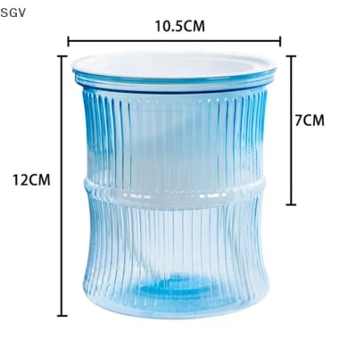 Chậu hoa thủy canh tự động lười biếng - Lọ hoa 2 lớp nhựa, tự tưới, văn phòng, 33.900₫ 8