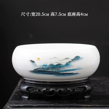 Chậu hoa thủy tiên gốm lớn cho cỏ đồng xu & sen - Giá ưu đãi 111.586₫ 9