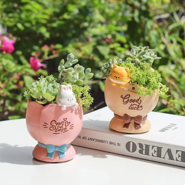 Chậu hoa và cây cảnh trang trí ban công thiết kế đơn giản sáng tạo giảm giá 20% 3
