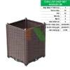 Chậu lắp ghép CLG-40 – Bệt thông minh 40x40x58 cm, trồng rau hoa, chỉ 332.100₫