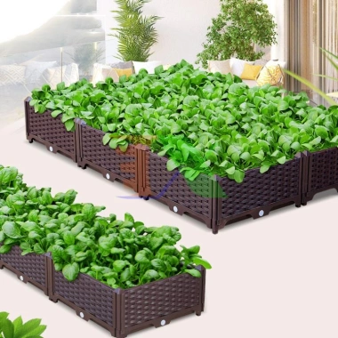 Chậu lắp ghép CLG-40 thông minh 120x40x22cm - Trồng rau hoa đa năng, giá ưu đãi 417.000₫ 3